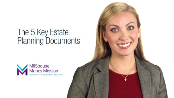 Plan Your Estate - 5 Key Estate Documents