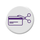 Financial Calculator Debt Roll Down Icon